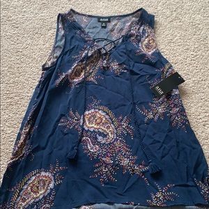 Brand new sleeveless top